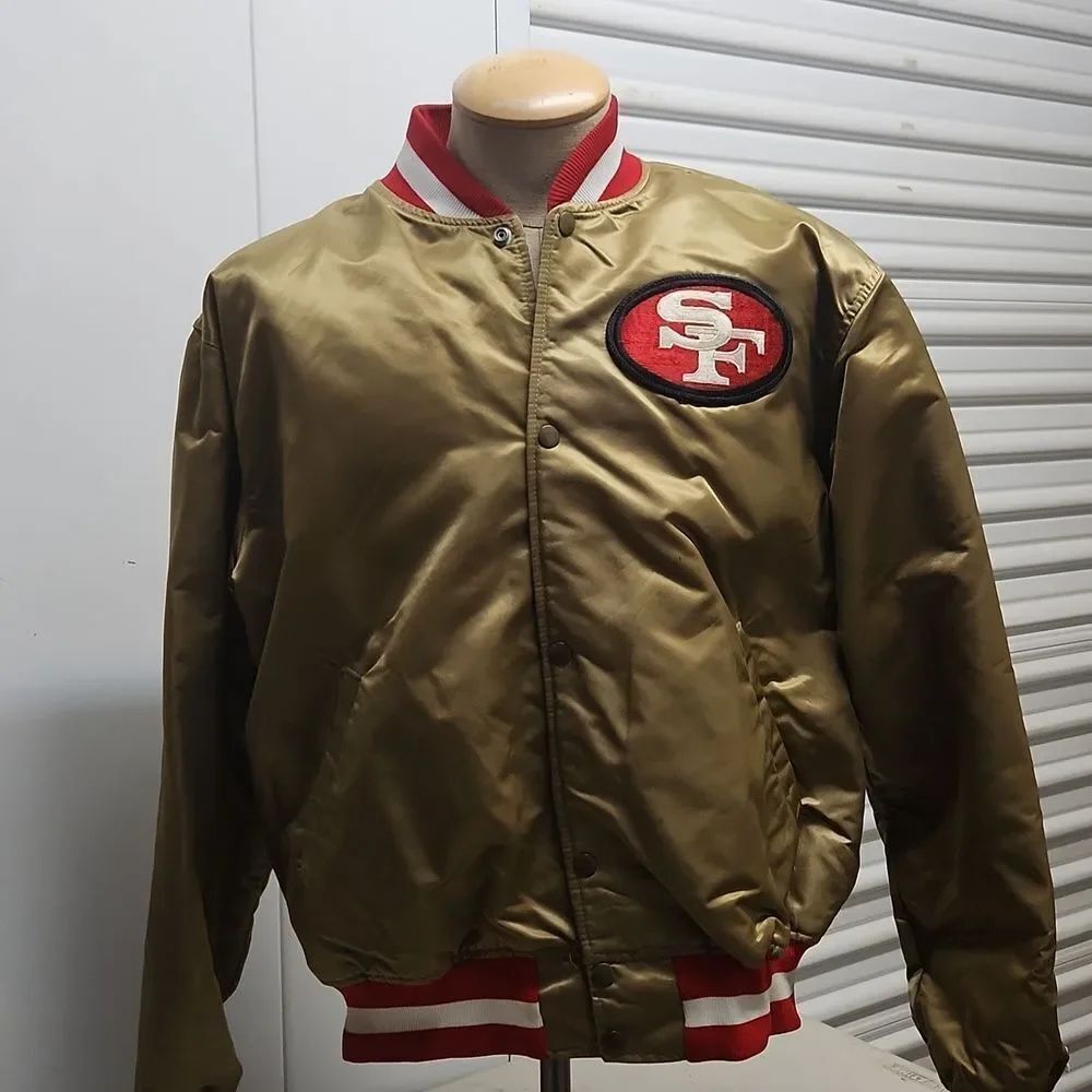 Vintage San Francisco 49ers Starter Pro Line Satin Jacket XL